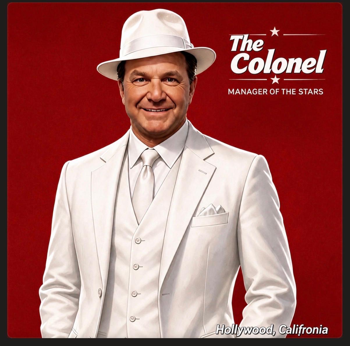 The Colonel featured for a Johnny Action booking appearance